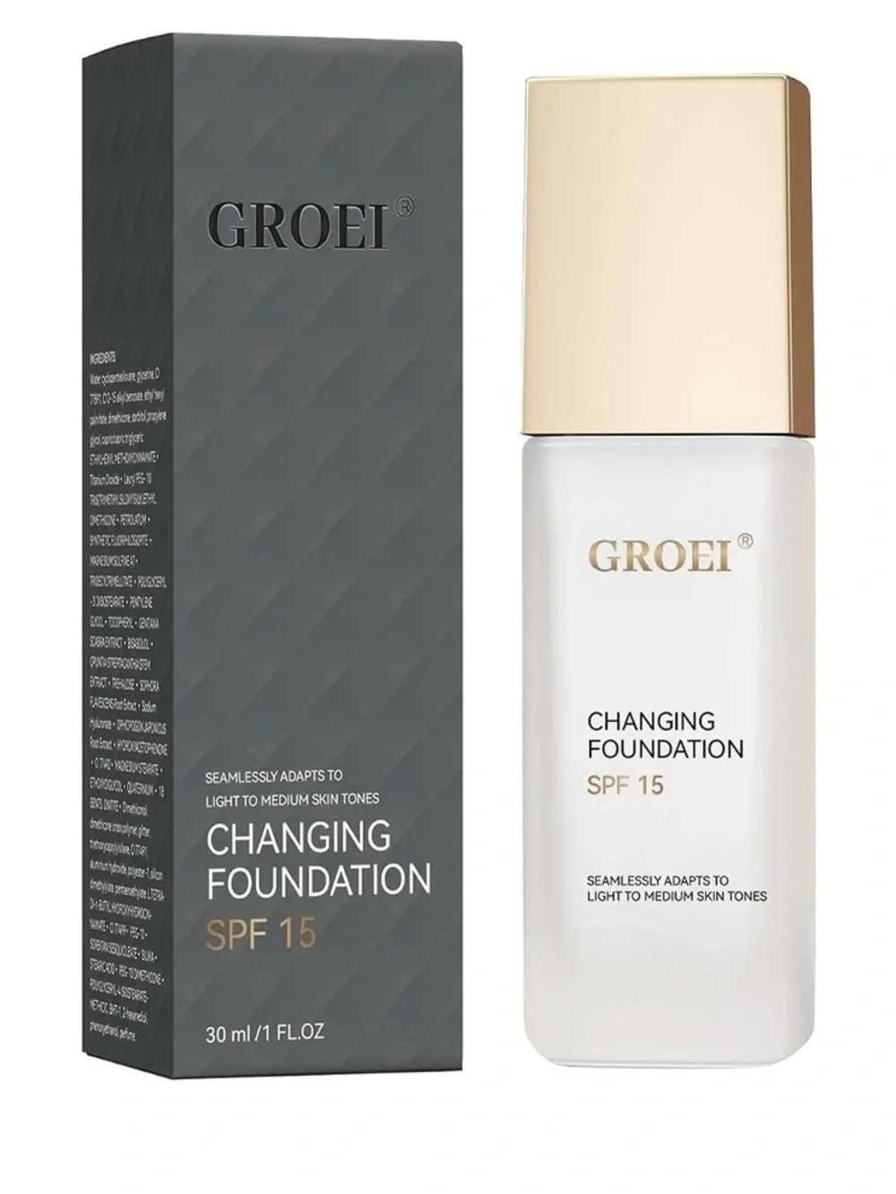 GROEI Changing Foundation SPF 15 – Exp 02/28